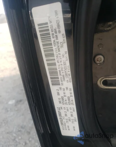 2014 Ram 1500 Sport z USA, uszkodzony, nr VIN 1C6RR7MTXES136911